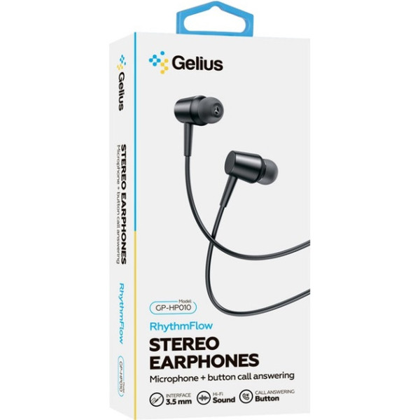 Наушники Gelius RhythmFlow GP-HP010 Black