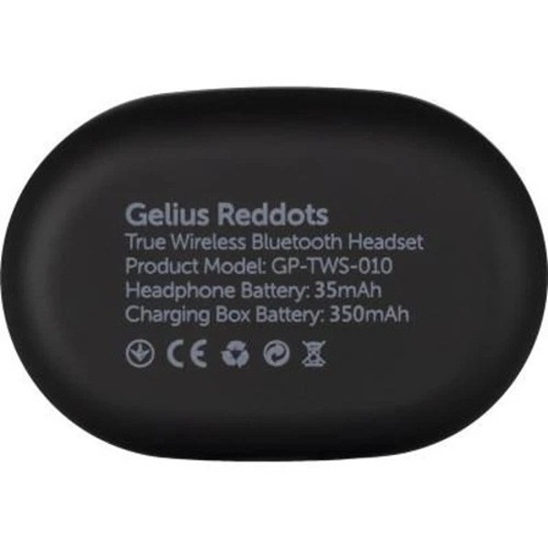 Bluetooth-гарнітура Gelius Reddots GP-TWS010 Black
