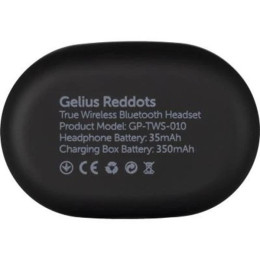 Bluetooth-гарнітура Gelius Reddots GP-TWS010 Black