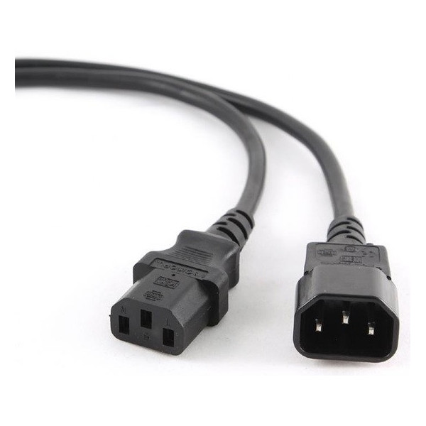 Кабель питания Cablexpert PC-189-VDE-5M (С13-С14) VDE 5m Black
