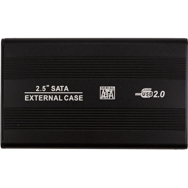 Внешний карман PowerPlant SATA HDD 2.5 USB 2.0 (HC380039) Black