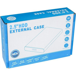 Зовнішня кишеня PowerPlant SATA HDD 2.5 USB 3.0 (HC380008) Black