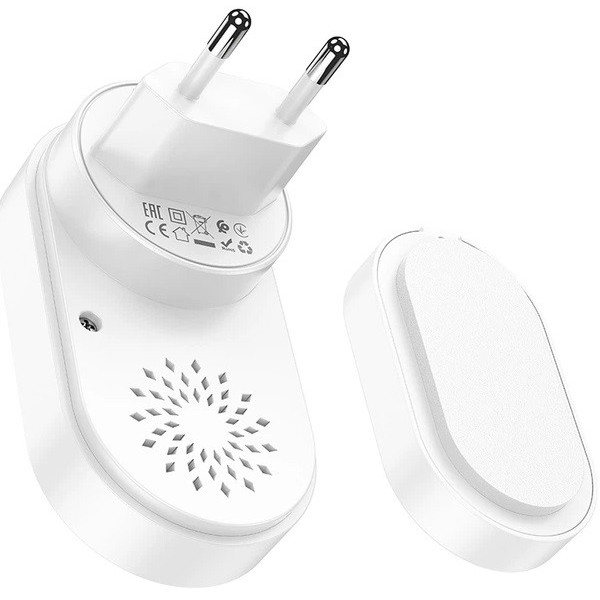 Дверний дзвінок Hoco HI25 White