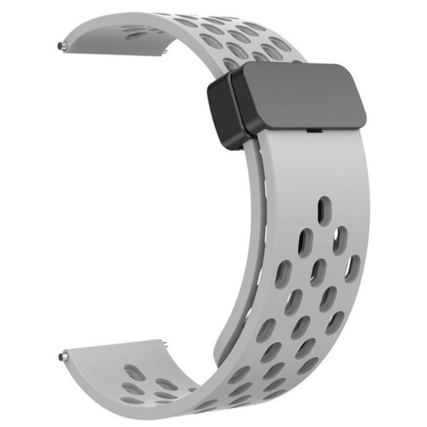 Ремінець Magnetic Lock Nike 20 mm Універсальний Silver