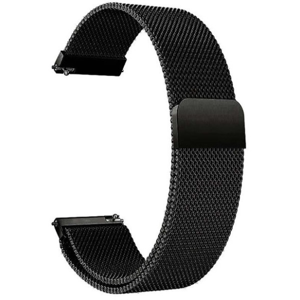 Ремешок Milanese Loop 22 mm Универсальный Black