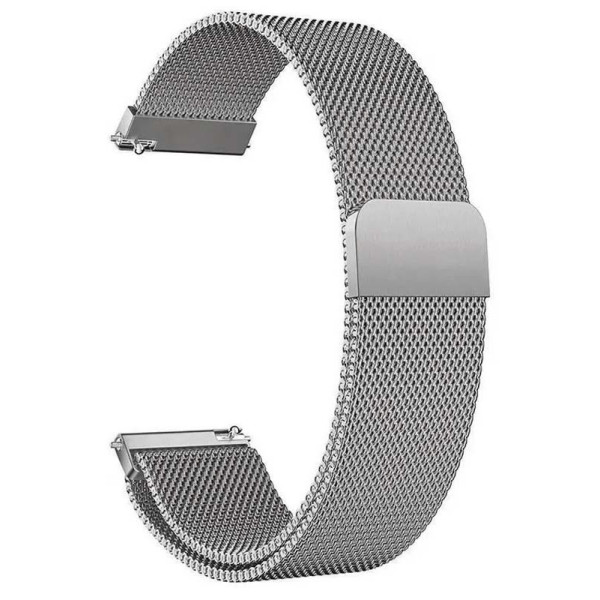 Ремешок Milanese Loop 22 mm Универсальный Silver