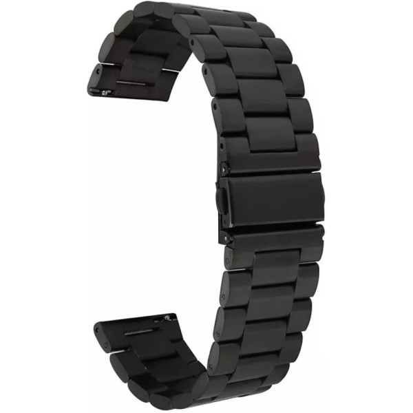 Ремешок Rolex 3 Bead 20 mm Универсальный Black