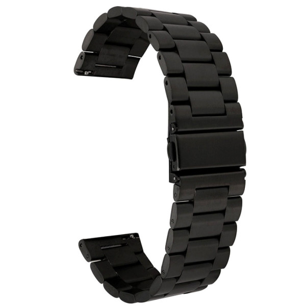 Ремінець Rolex 3 Bead 22 mm Універсальний Black
