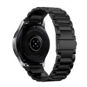 Ремінець Rolex 3 Bead 22 mm Універсальний Black