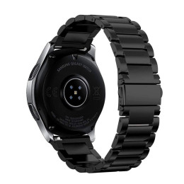 Ремешок Rolex 3 Bead 22 mm Универсальний Black 2