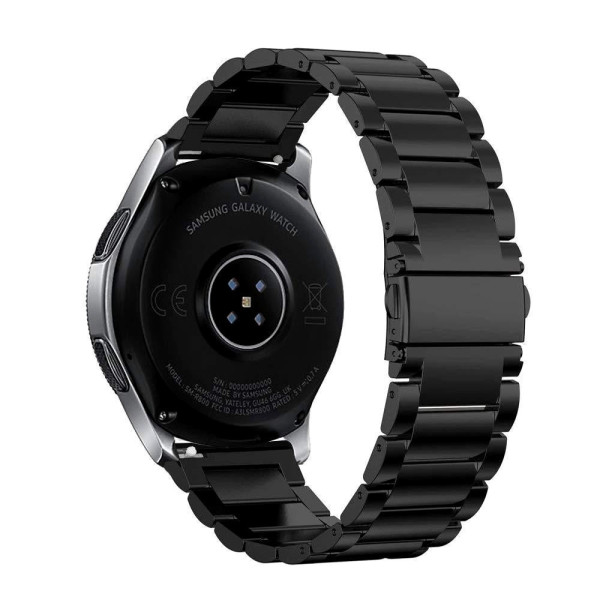 Ремінець Rolex 3 Bead 22 mm Універсальний Black