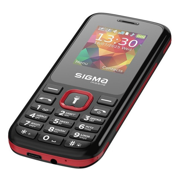 Телефон Sigma mobile X-Style 171 MINI Black-Red