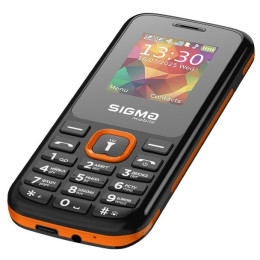 Телефон Sigma mobile X-Style 171 MINI Black-Orange