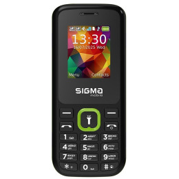 Телефон Sigma mobile X-Style 171 MINI Black-Green
