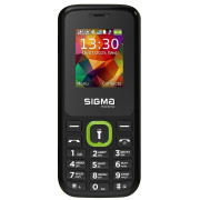 Телефон Sigma mobile X-Style 171 MINI Black-Green