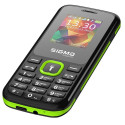 Телефон Sigma mobile X-Style 171 MINI Black-Green