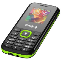 Телефон Sigma mobile X-Style 171 MINI Black-Green
