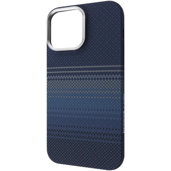 Чехол Proove Gleam Case with Magnetic Ring для iPhone 14 Pro Max Blue Stripes