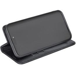 Чохол-книжка Crazy Horse Clasic для Xiaomi Redmi 15 4G EverSkin Black (Strong)