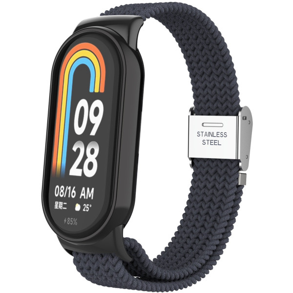 Ремінець ArmorStandart Braided Solo Loop для Xiaomi Smart Band 10/9/8 Charcoal (ARM86881)