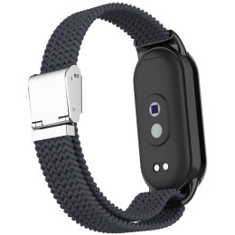 Ремінець ArmorStandart Braided Solo Loop для Xiaomi Smart Band 10/9/8 Charcoal (ARM86881) 2
