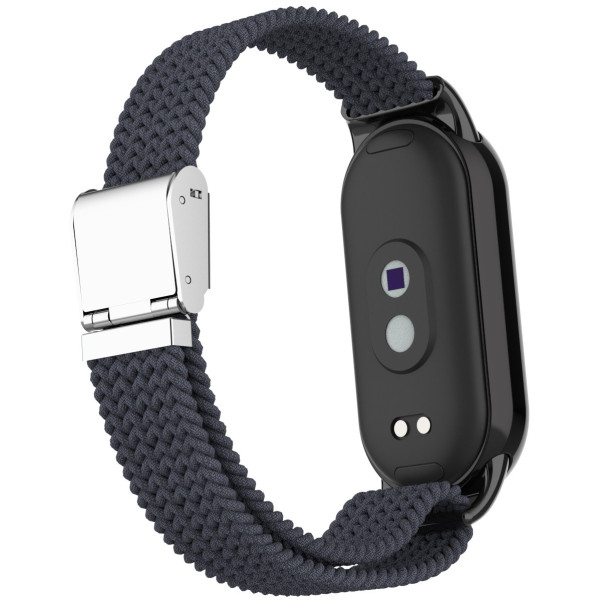 Ремінець ArmorStandart Braided Solo Loop для Xiaomi Smart Band 10/9/8 Charcoal (ARM86881)