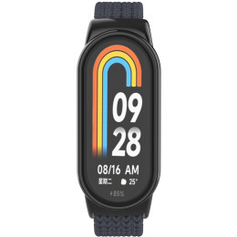 Ремінець ArmorStandart Braided Solo Loop для Xiaomi Smart Band 10/9/8 Charcoal (ARM86881)