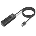 USB HUB REAL-EL HQ-175 4xUSB (EL123110008)