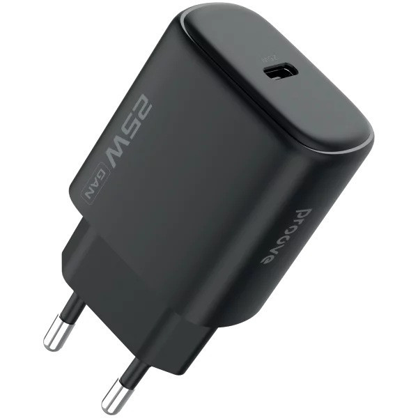 МЗП Proove Silicone Power 2 25W Type-C Black (WCSP25010001)