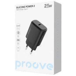 МЗП Proove Silicone Power 2 25W Type-C Black (WCSP25010001) 2