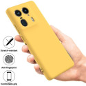 Чехол Silicone Case Full Camera для Motorola Edge 50 Ultra Yellow