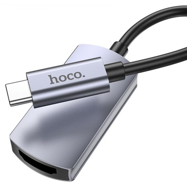 Адаптер Hoco UA20 Type-C to HDTV Metal Gray
