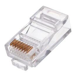 Конектор Cablexpert RJ-45 із позолоченими контактами 10шт (PLUG3UP6/10)
