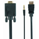 Кабель Cablexpert HDMI-VGA 5м Чорний (A-HDMI-VGA-03-5M)