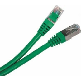 Патч-корд Cablexpert UTP літий 50u штекер із засувкою 0.25 м Зелений (PP12-0.25M/G)