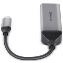 Мережевий адаптер REAL-EL CE-150 Type-C to RJ45 0.1 м Black (EL123110004)
