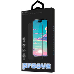 Защитное стекло Proove Pixel для iPhone 17 Pro Black (PGPPXI17P001)