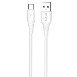 Кабель Proove GridLine USB to Type-C 3A 1m White (CCGL15001202)