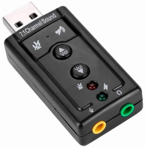 Звуковая карта USB 2.0 – 7.1