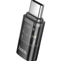 Адаптер Hoco UA36D Type-C to Lightning (M/F) Black