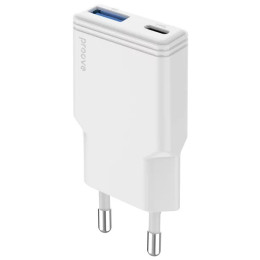 СЗУ Proove Slender 30W (Type-C + USB) White (WCSL30110002)