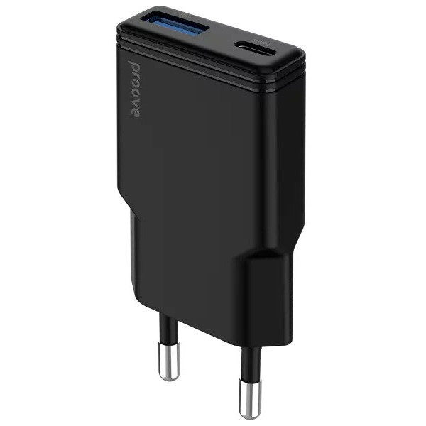 СЗУ Proove Slender 30W (Type-C + USB) Black (WCSL30110001)