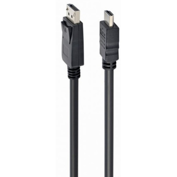 Кабель Cablexpert DisplayPort - HDMI 1м Чорний (CC-DP-HDMI-1M)