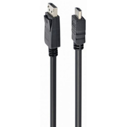 Кабель Cablexpert DisplayPort - HDMI 1м Чорний (CC-DP-HDMI-1M)