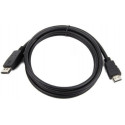 Кабель Cablexpert DisplayPort - HDMI 1м Чорний (CC-DP-HDMI-1M)