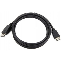 Кабель Cablexpert DisplayPort - HDMI 1м Чорний (CC-DP-HDMI-1M)