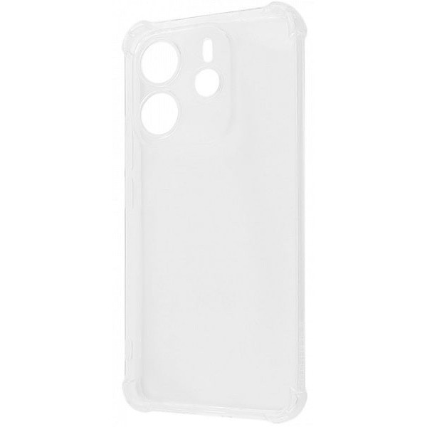 Чехол WXD cилікон 0.8 mm HQ для Xiaomi Redmi Note 14 4G EU Прозрачный