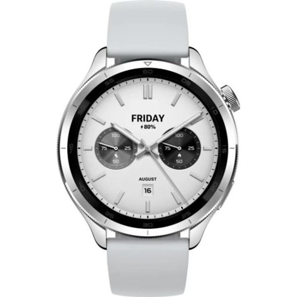 Смарт-годинник Xiaomi Watch S4 Silver (BHR9197GL)