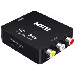 Адаптер HDMI to RCA Black