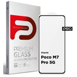 Защитное стекло ArmorStandart Pro для Xiaomi Poco M7 Pro 5G (ARM83140)